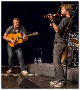 Colin Cotter, left, and Ethan Lewis of A Thousand Years At Seat.